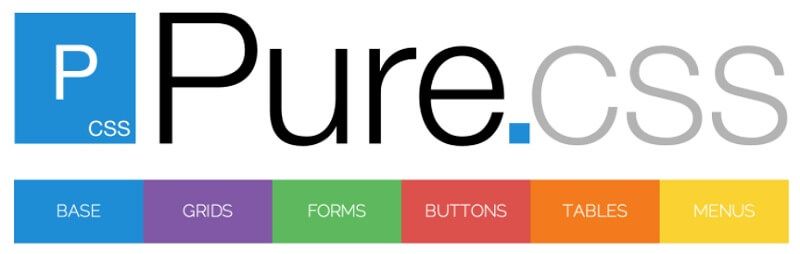 Pure.CSS - the official product banner.