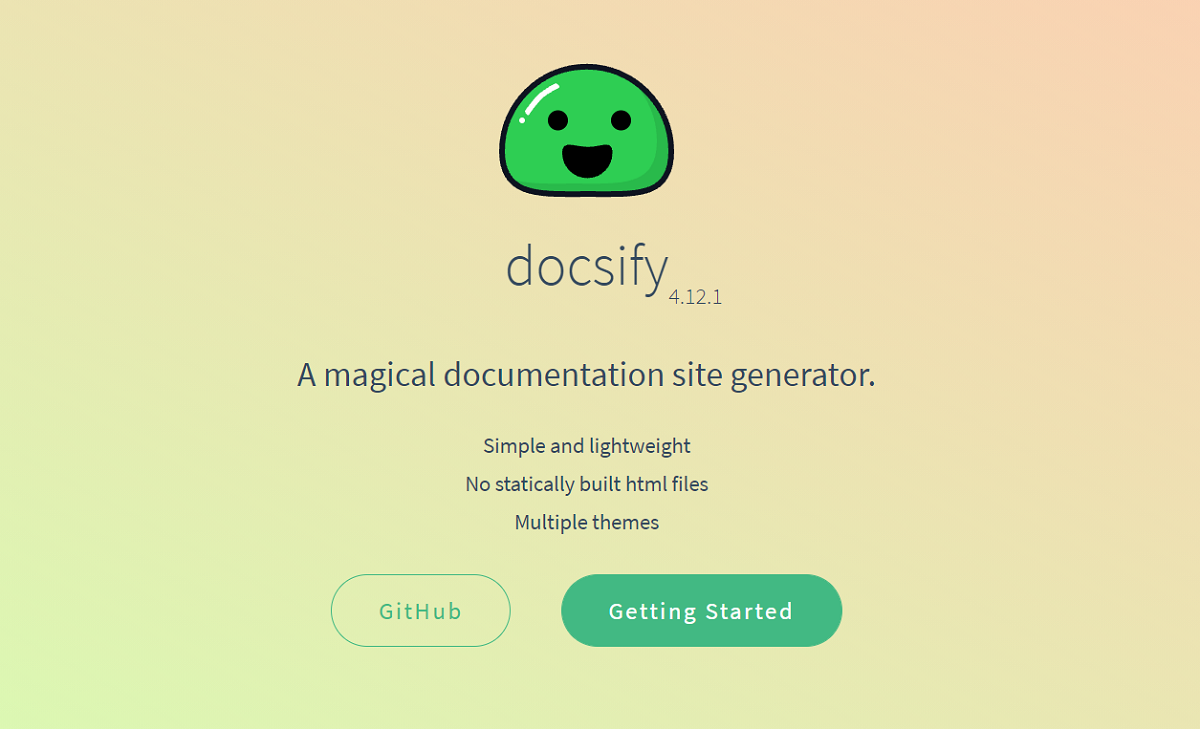 Docsify - Documentation Generator