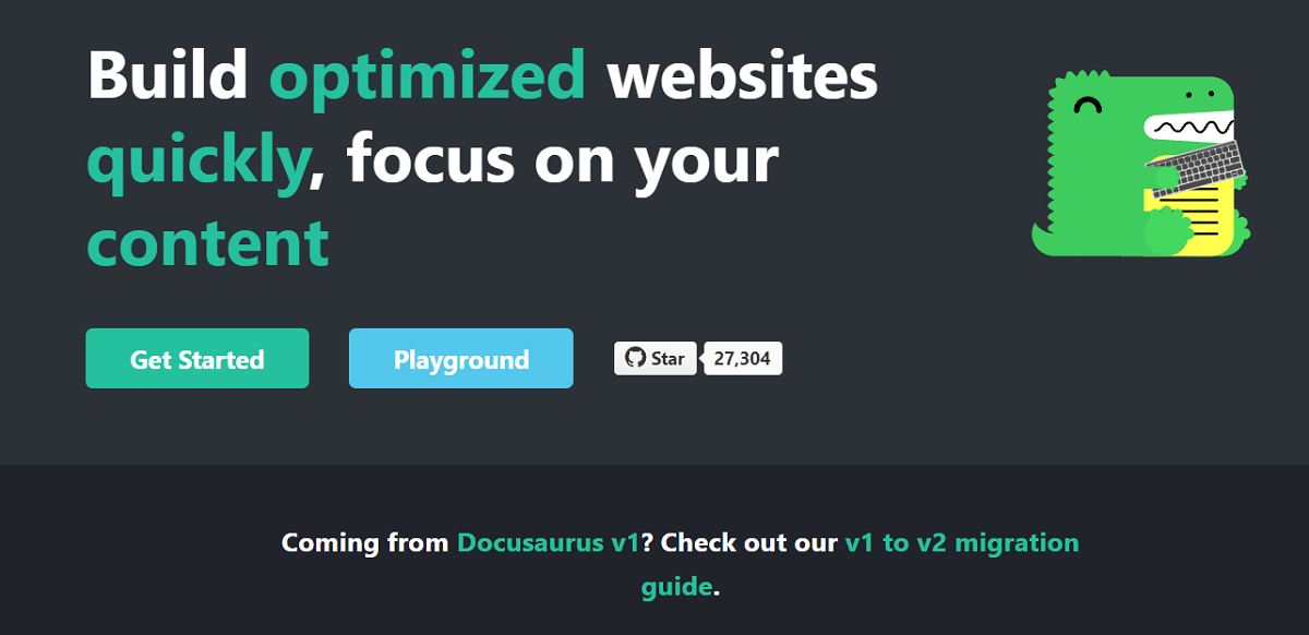 Docusaurus - Documentation Generator