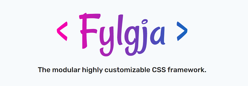 The official logo of Fylgia, a lightweight CSS framework.