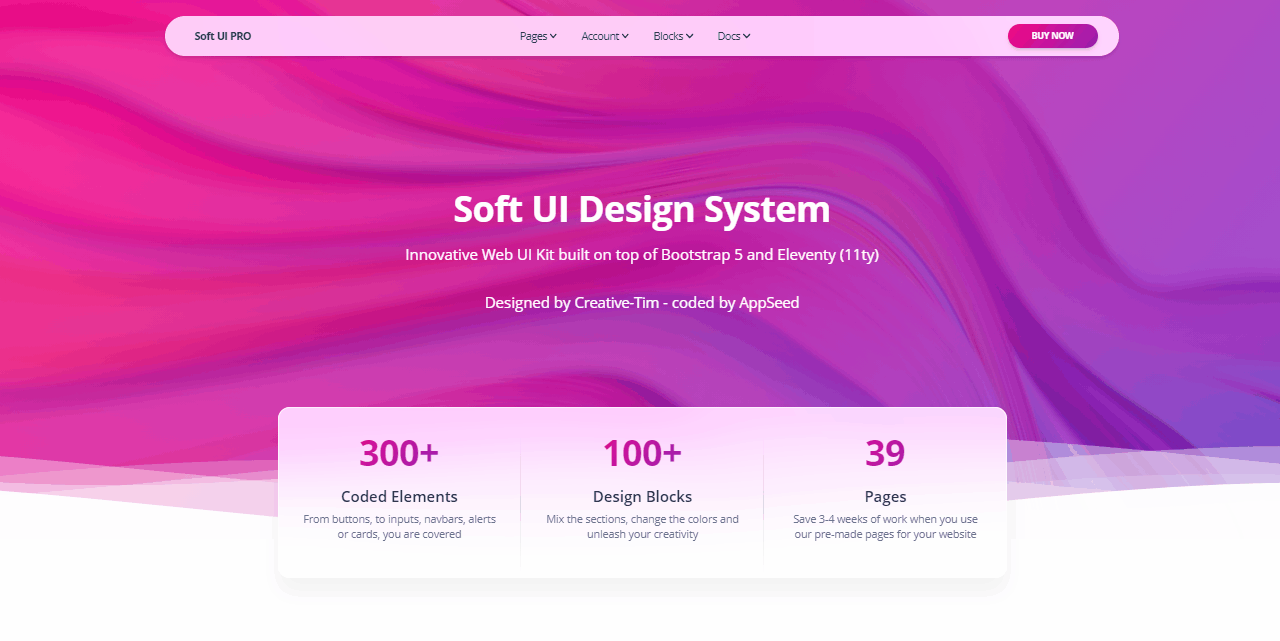 Django Soft UI PRO Design - Premium Seed Project.