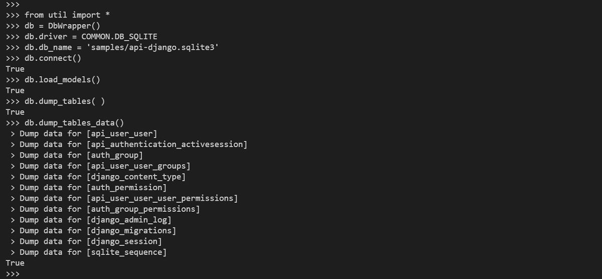 Database Introspection Tool - Execution Commands.