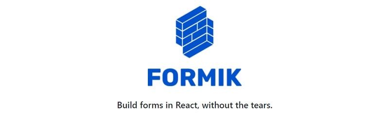Open-Source React Form - Formik