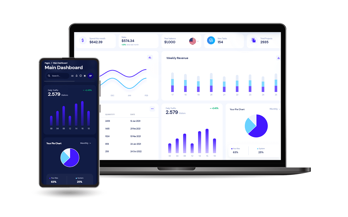 React Horizon Firebase - Mobile View (mobile view)