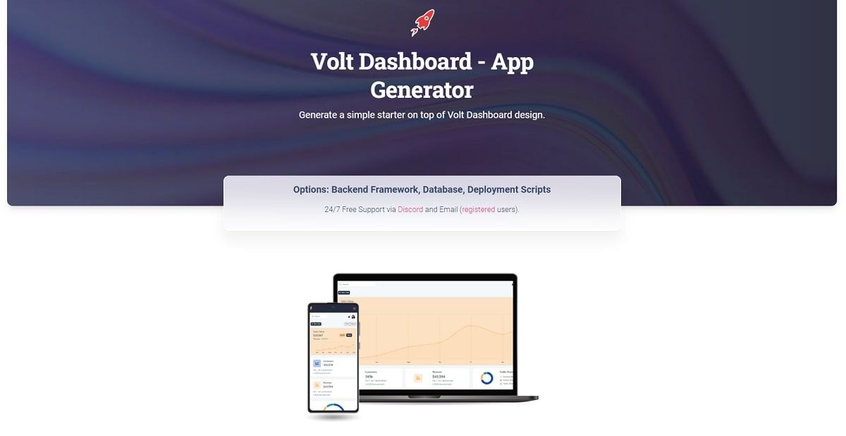 Generate a simple Flask Dashboard using AppSeed